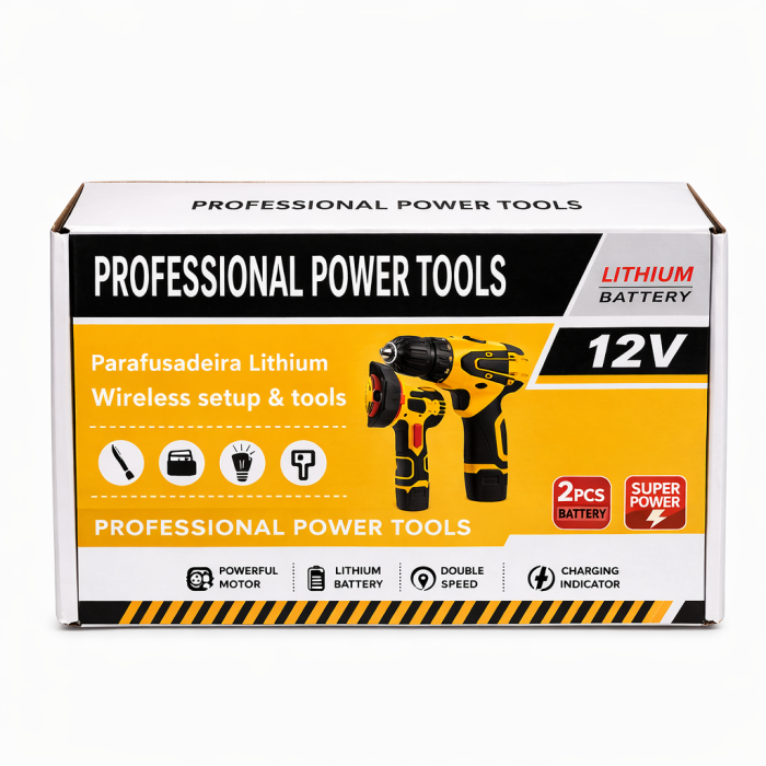 Набор 2в1: аккумуляторная мини-болгарка 12V + шуруповёрт 12V (Li-Ion 1.5Ah), жёлтый