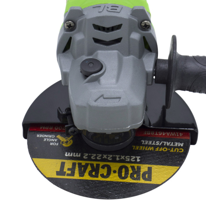 Акумуляторна болгарка ProCraft PWA125 125 мм (1 АКБ 4Ач)