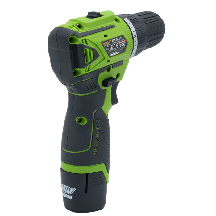 Шуруповерт акумуляторний ProCraft PA12BL 12В (1 АКБ і ЗУ)