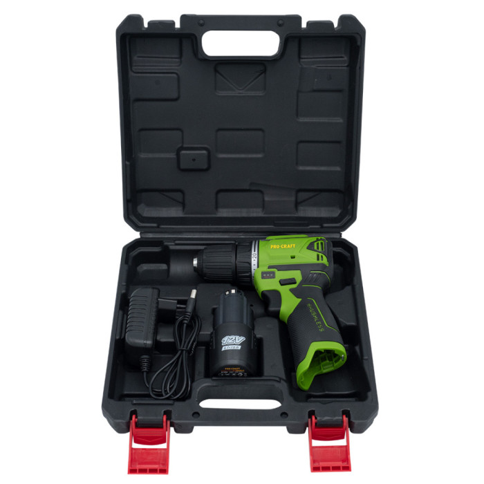 Шуруповерт акумуляторний ProCraft PA12BL 12В (1 АКБ і ЗУ)
