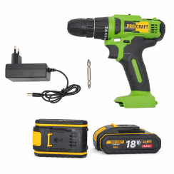 Шуруповерт Procraft PA18C COMPACT акумуляторний 18V