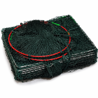 Раколовка гармошка 5,5 м каркас 25×30 см, комірка 4 мм