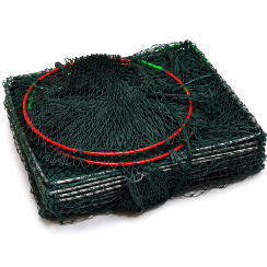 Раколовка гармошка 5,5 м каркас 25×30 см, комірка 4 мм