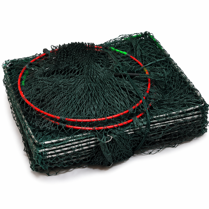 Раколовка гармошка 5,5 м каркас 25×30 см, комірка 4 мм