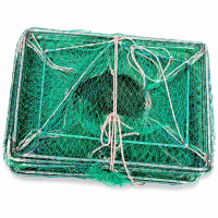 Раколовка 10 м з кордовою ниттю, каркас 38×23 см, ячейка 16 мм