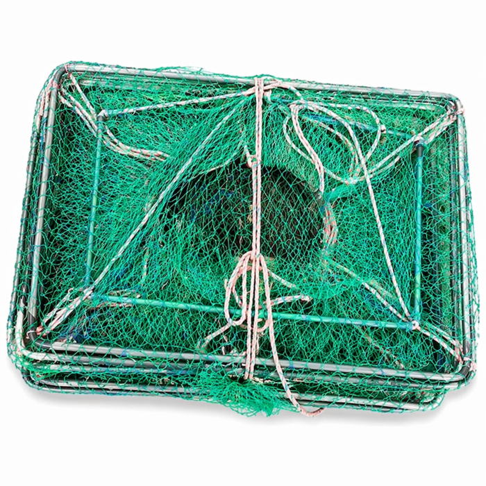 Раколовка 8 м з кордовою ниткою, каркас 36×24 см, комірка 18 мм