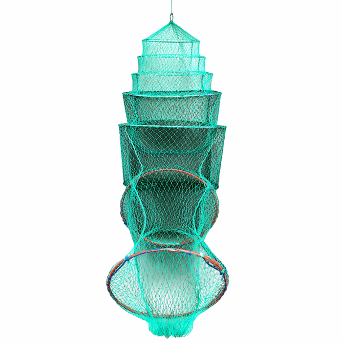 Раколовка 8 м з кордовою ниткою, каркас 36×24 см, комірка 18 мм