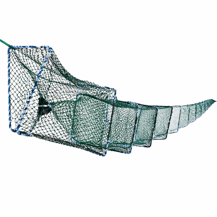 Раколовка 9,5 м з кордовою ниткою, каркас 38×23 см, комірка 18 мм