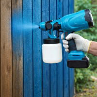 Аккумуляторный краскопульт 24V с 2 АКБ Paint Sprayer