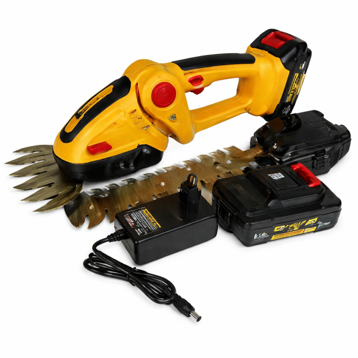 Акумуляторний кущоріз 36V 6.0Ah з 2 насадками (в кейсі)