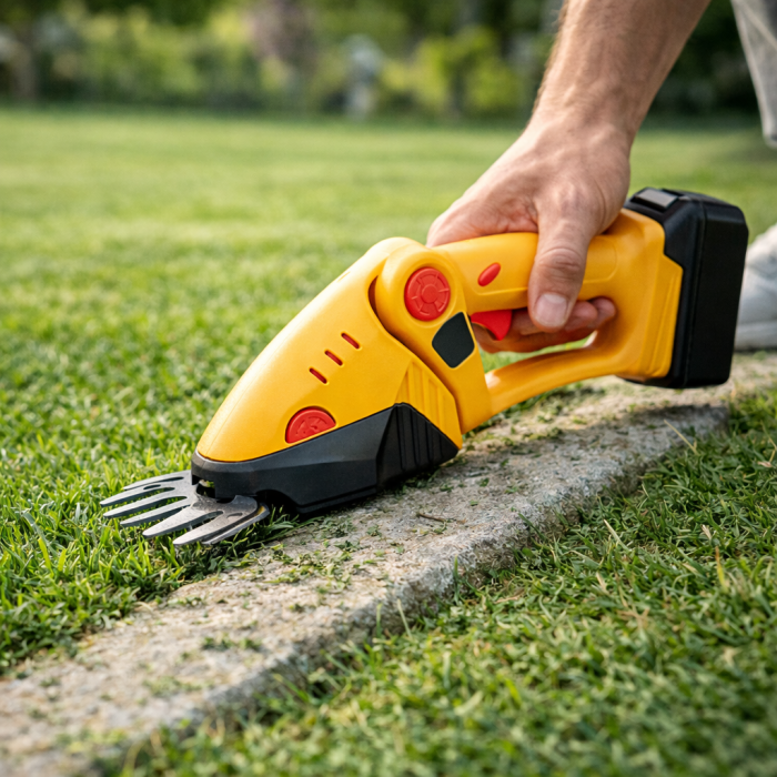 Акумуляторний кущоріз 36V 6.0Ah з 2 насадками (в кейсі)