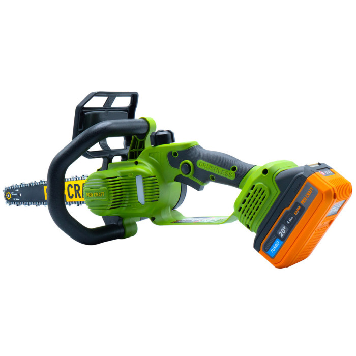 Акумуляторна ланцюгова пилка ProCraft PKA33 20В (1 АКБ, шина 12")