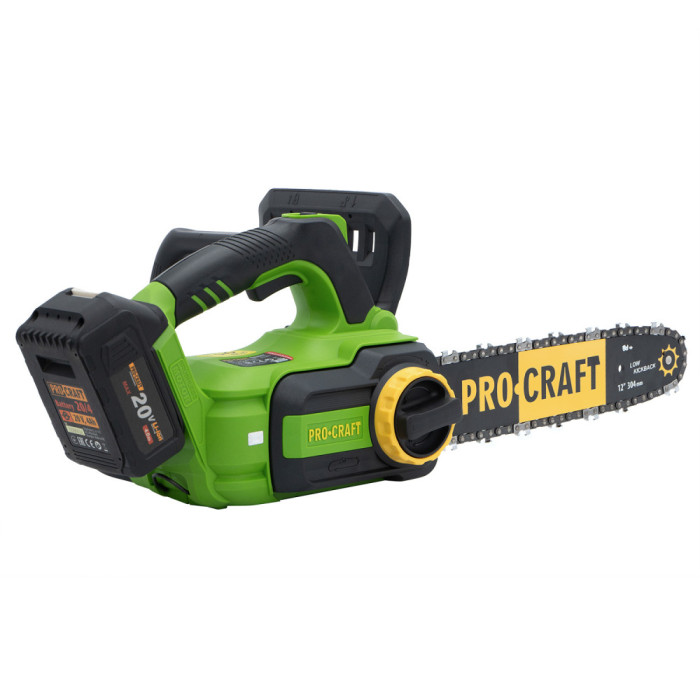 Акумуляторна ланцюгова пилка ProCraft PKA42Li 20В (без АКБ та ЗУ)