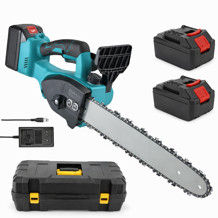 Аккумуляторная электропила CS1203 12" 48V 2 АКБ 1300W в кейсе