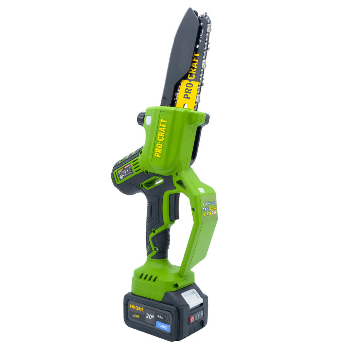 Акумуляторна міні пила ProCraft PKA32Li 20В (1 АКБ, кобура, 6"/8")