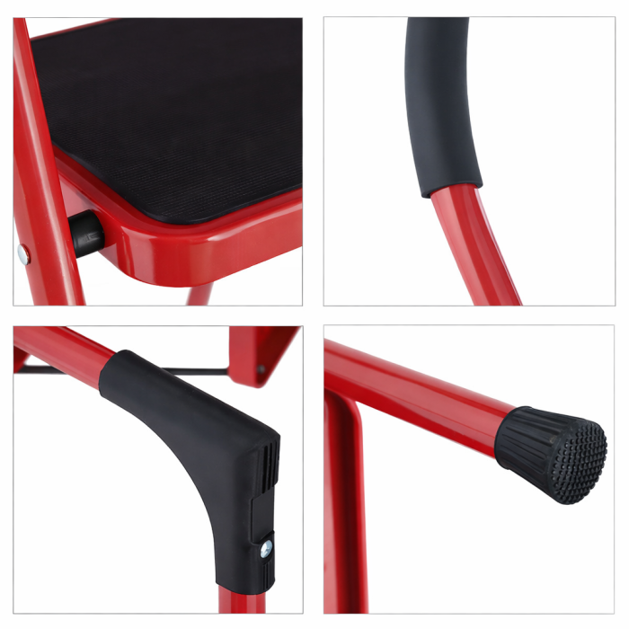 Лестница стремянка FORTE 5 ступеней складная металлическая