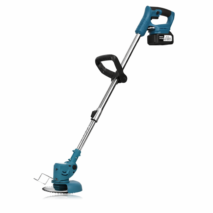 Акумуляторна газонокосарка 2в1 триммер 48В з 2 АКБ 2000 mAh