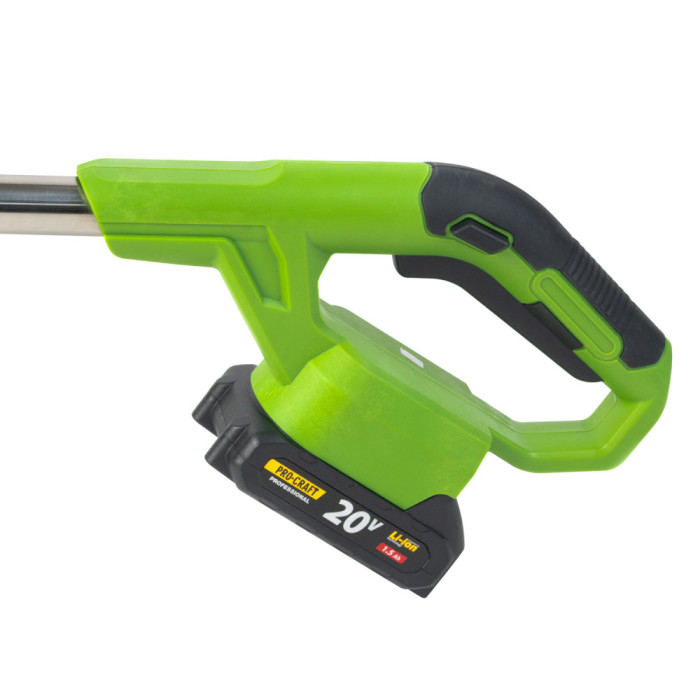 Акумуляторна коса ProCraft PTA25 на колесах (2 АКБ, телескопічна)