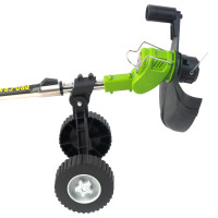 Акумуляторна коса ProCraft PTA25 на колесах (2 АКБ, телескопічна)