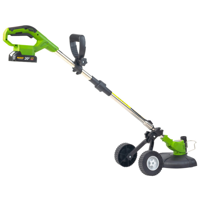 Акумуляторна коса ProCraft PTA25 на колесах (2 АКБ, телескопічна)