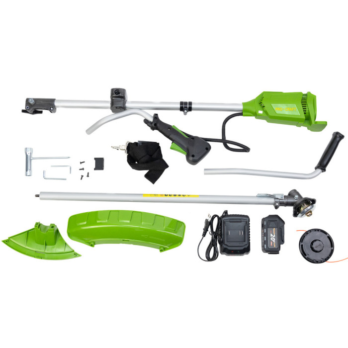 Акумуляторний тример ProCraft ATA20BS 20В (1 АКБ, велосипедна ручка, 420 мм)