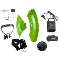 Аккумуляторный триммер ProCraft ATA20S 20В (1 АКБ, D-ручка, 420 мм)