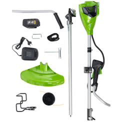 Акумуляторний триммер Procraft ATA40BS (1 АКБ та ЗУ) велосипедна ручка