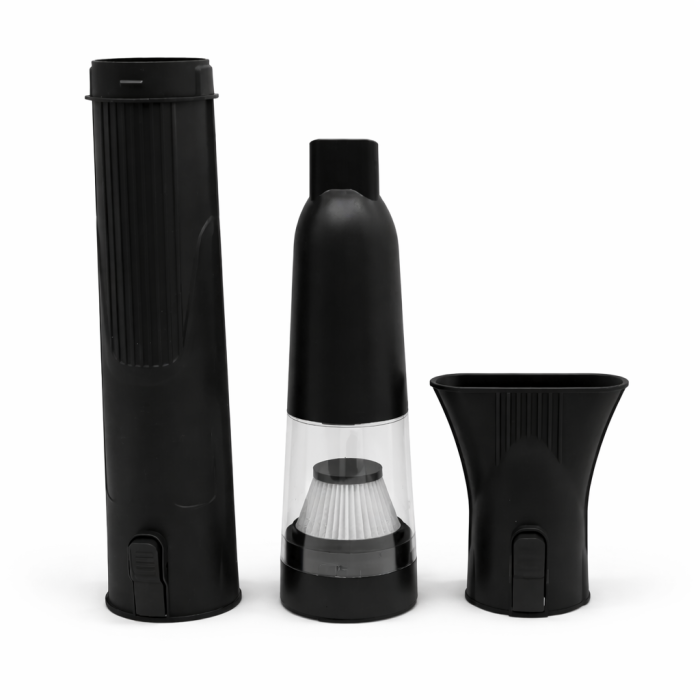 Акумуляторна повітродувка-пилосос F035 18В з 2 АКБ та насадками 600W