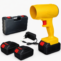 Аккумуляторная воздуходувка 21V с 2 АКБ в кейсе (ветродуйка)