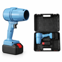 Аккумуляторная воздуходувка 48V с 2 АКБ в кейсе (турбо вентилятор)