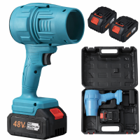 Аккумуляторная воздуходувка 48V с 2 АКБ в кейсе (турбо вентилятор)