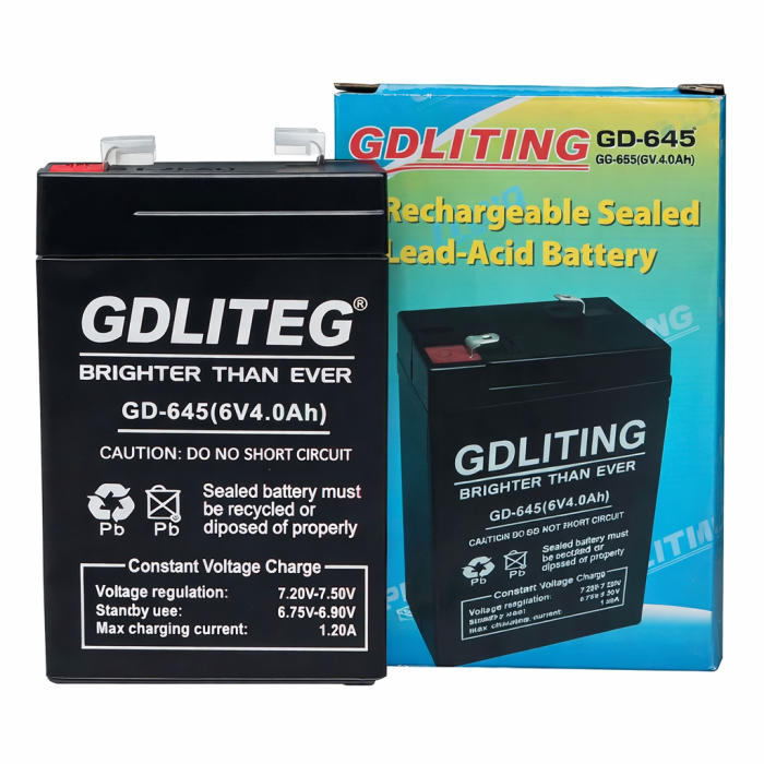 Акумулятор GDLite GD-645 6V 4Ah герметичний свинцево-кислотний