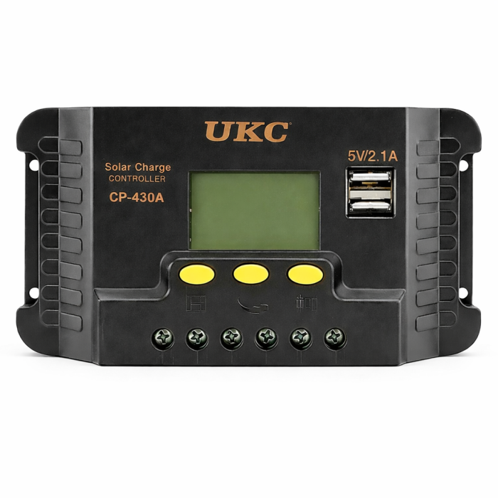 Контролер заряду сонячний CP-430A 30A PWM