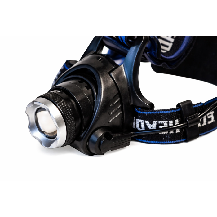 Налобный фонарь Q19 LED аккумуляторный (18650, для рыбалки)