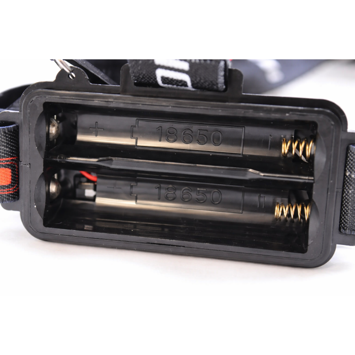 Налобный фонарь RJ-3000 T6 + 2XPE (2 аккумулятора, мощный LED)