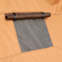 Палатка для кемпинга 2516 четырехместная двухслойная с тамбуром и навесом 470×220×160 см