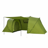Намет для кемпінгу ART 2788-B 4-місний з тамбуром та 2 кімнатами 450×220×185 см