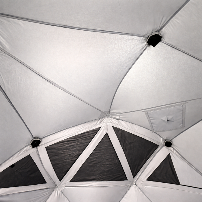 Автоматическая кемпинговая палатка-шатёр Lanyu-66 300×300×210 см на 8 человек