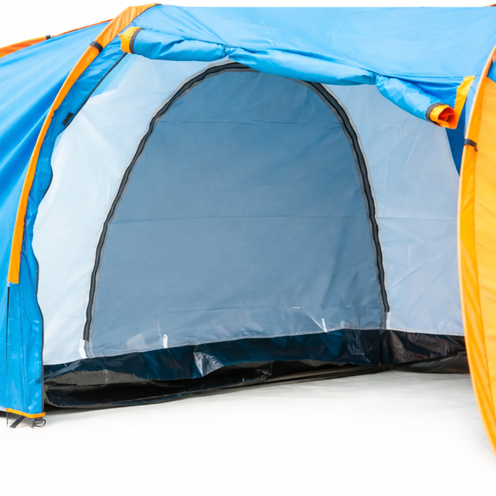 Намет для кемпінгу Lanyu LY-1710 4-місний з навісом 440×240×170 см