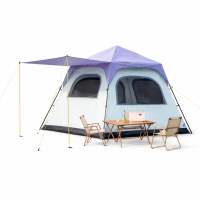 Шатер кемпінговий Lanyu 91 4-місний 240×240×180 см з навісом