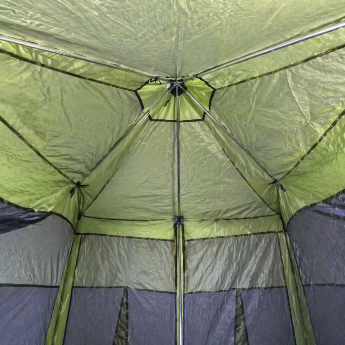 Шестигранний намет-альтанка 2901 470×400×245 см з москітною сіткою