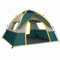 Намет автоматичний 3-місний з навісом 210×200×125 см