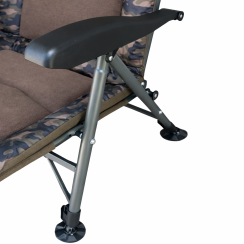 Карпове крісло BoyaBy JAT10014 Camo до 140 кг з регулюванням спинки та ніжок