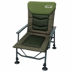 Карпове крісло BoyaBy JAT1013D до 150 кг з регулюванням спинки 180° та телескопічними ніжками