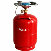 Газовий балон 10 літрів червоний