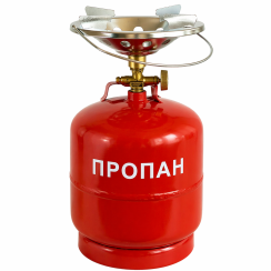 Газовий балон 8 літрів червоний