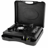 Плитка газова туристична в кейсі з п'єзопідпалом 1500 Вт